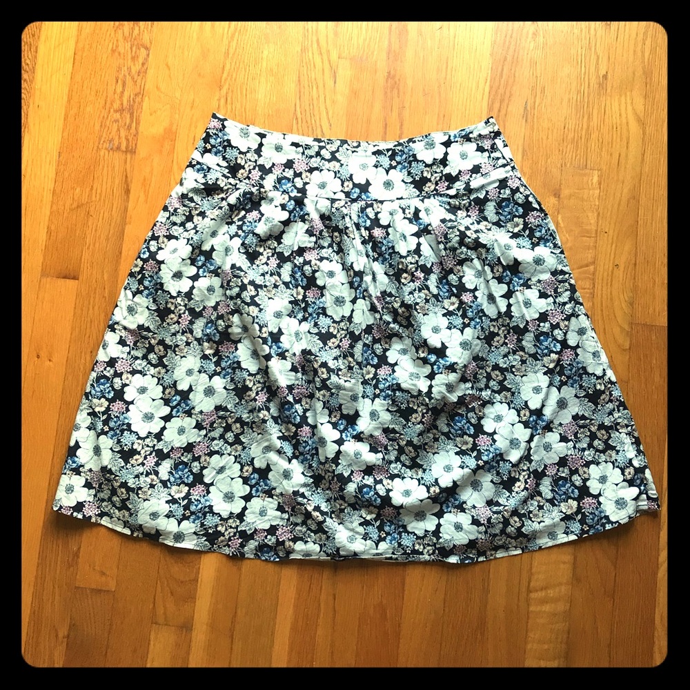 Ann Taylor Floral Skirt